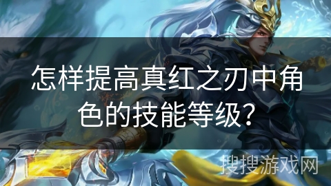 怎样提高真红之刃中角色的技能等级？