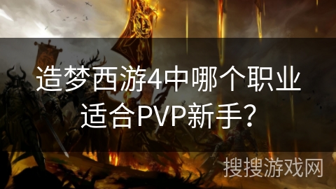 造梦西游4中哪个职业适合PVP新手？