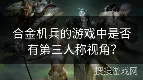 合金机兵的游戏中是否有第三人称视角？