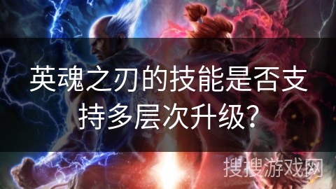 英魂之刃的技能是否支持多层次升级？