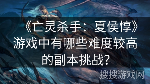 《亡灵杀手：夏侯惇》游戏中有哪些难度较高的副本挑战？