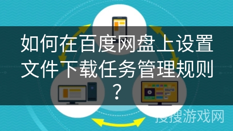 如何在百度网盘上设置文件下载任务管理规则？