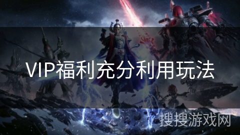VIP福利充分利用玩法