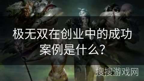 极无双在创业中的成功案例是什么？