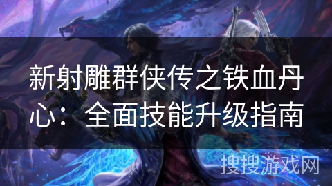 新射雕群侠传之铁血丹心：全面技能升级指南