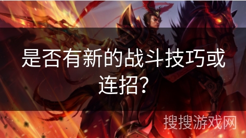 是否有新的战斗技巧或连招？