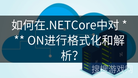 如何在.NETCore中对 *** ON进行格式化和解析？
