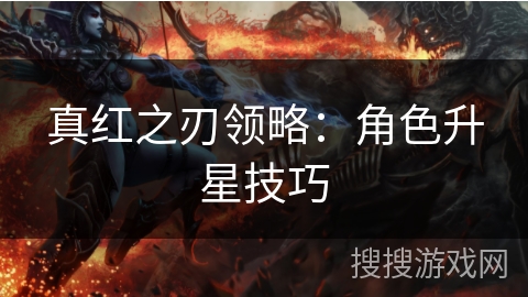 真红之刃领略：角色升星技巧