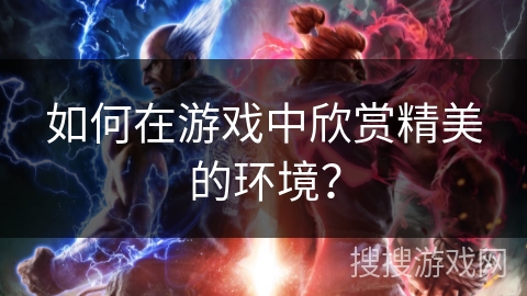 如何在游戏中欣赏精美的环境？
