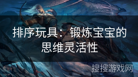 排序玩具：锻炼宝宝的思维灵活性