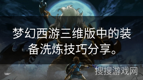 梦幻西游三维版中的装备洗炼技巧分享。