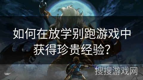 如何在放学别跑游戏中获得珍贵经验？