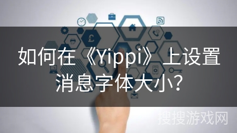 如何在《Yippi》上设置消息字体大小？