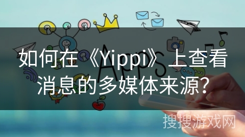 如何在《Yippi》上查看消息的多媒体来源？