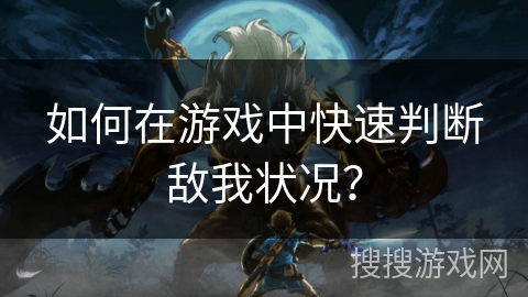 如何在游戏中快速判断敌我状况？