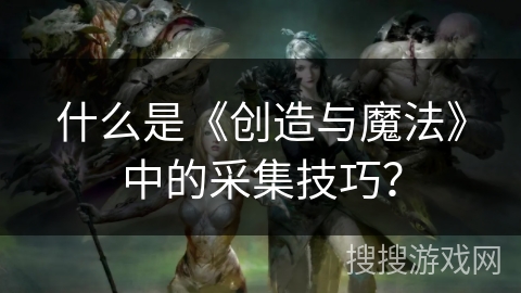 什么是《创造与魔法》中的采集技巧？