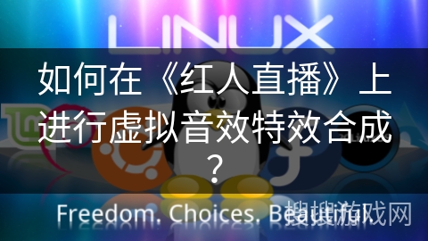 如何在《红人直播》上进行虚拟音效特效合成？