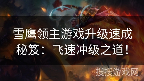 雪鹰领主游戏升级速成秘笈：飞速冲级之道！