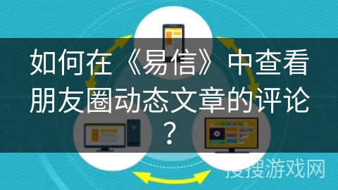 如何在《易信》中查看朋友圈动态文章的评论？