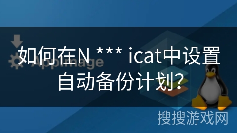 如何在N *** icat中设置自动备份计划？