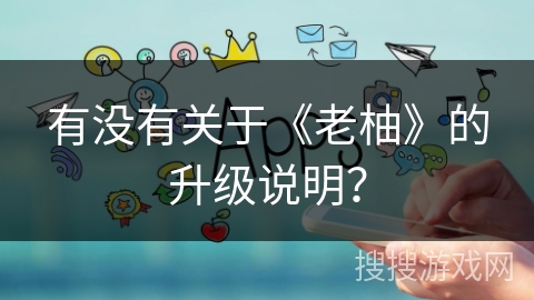 有没有关于《老柚》的升级说明？