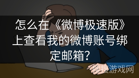 怎么在《微博极速版》上查看我的微博账号绑定邮箱？