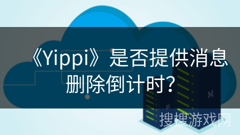 《Yippi》是否提供消息删除倒计时？