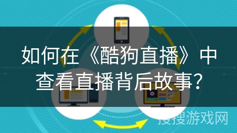 如何在《酷狗直播》中查看直播背后故事？