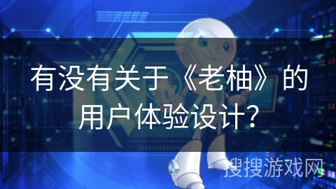 有没有关于《老柚》的用户体验设计？
