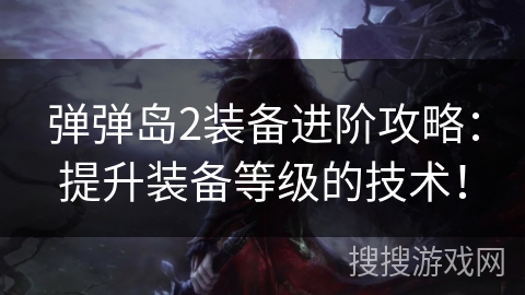 弹弹岛2装备进阶攻略：提升装备等级的技术！