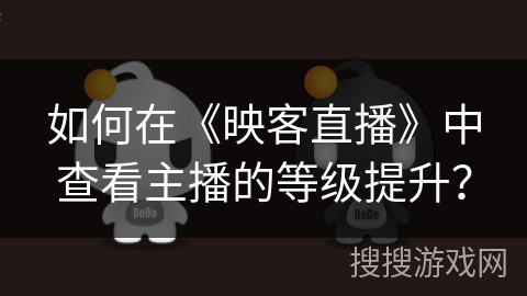 如何在《映客直播》中查看主播的等级提升？