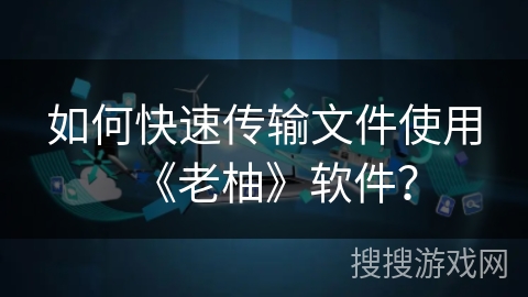 如何快速传输文件使用《老柚》软件？