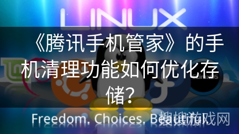 《腾讯手机管家》的手机清理功能如何优化存储？