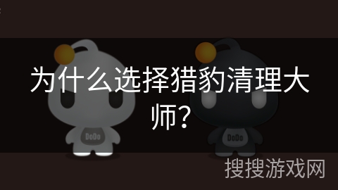 为什么选择猎豹清理大师? 为什么选择猎豹清理大师?