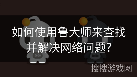 如何使用鲁大师来查找并解决网络问题？