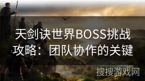 天剑诀世界BOSS挑战攻略：团队协作的关键