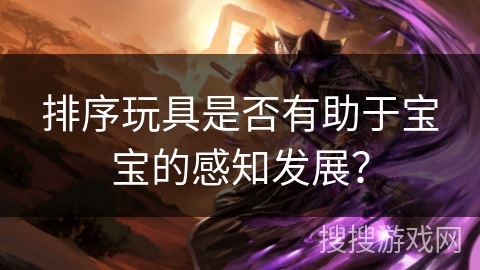 排序玩具是否有助于宝宝的感知发展？