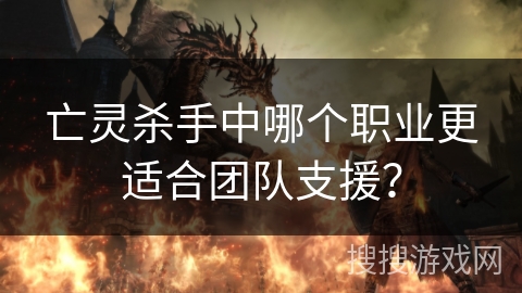 亡灵杀手中哪个职业更适合团队支援？