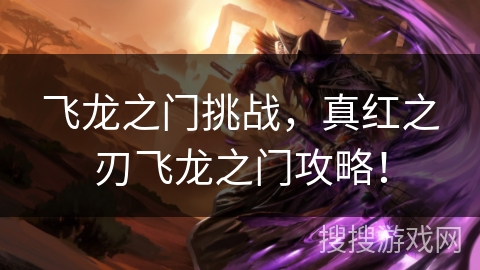 飞龙之门挑战，真红之刃飞龙之门攻略！