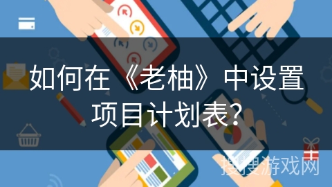 如何在《老柚》中设置项目计划表？