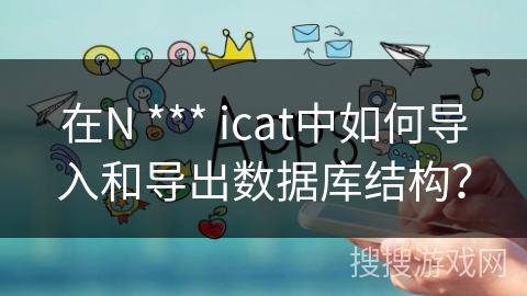在N *** icat中如何导入和导出数据库结构？