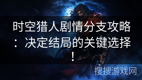 时空猎人剧情分支攻略：决定结局的关键选择！