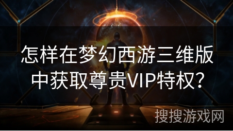 怎样在梦幻西游三维版中获取尊贵VIP特权？