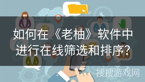 如何在《老柚》软件中进行在线筛选和排序？