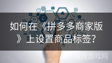 如何在《拼多多商家版》上设置商品标签？