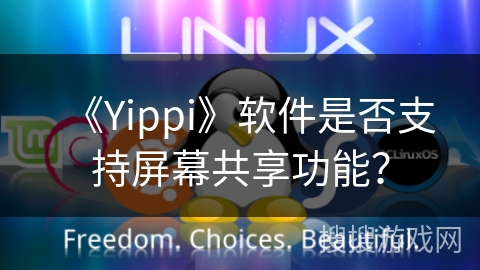 《Yippi》软件是否支持屏幕共享功能？
