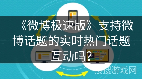 《微博极速版》支持微博话题的实时热门话题互动吗？