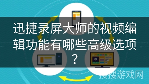 迅捷录屏大师的视频编辑功能有哪些高级选项？