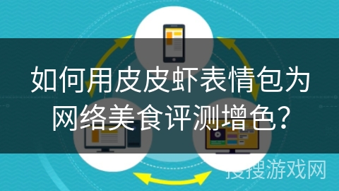 如何用皮皮虾表情包为网络美食评测增色？