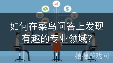 如何在菜鸟问答上发现有趣的专业领域？